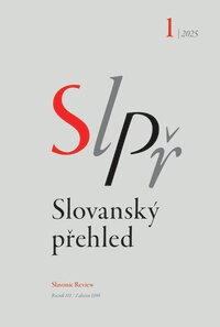 Slovanský přehled 1/2025
