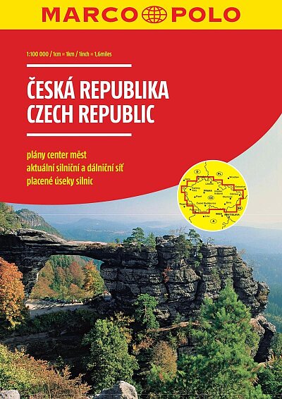Česká republika atlas spirála 1:100 000
