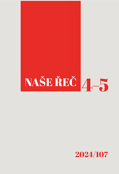 Naše řeč 4-5/2024