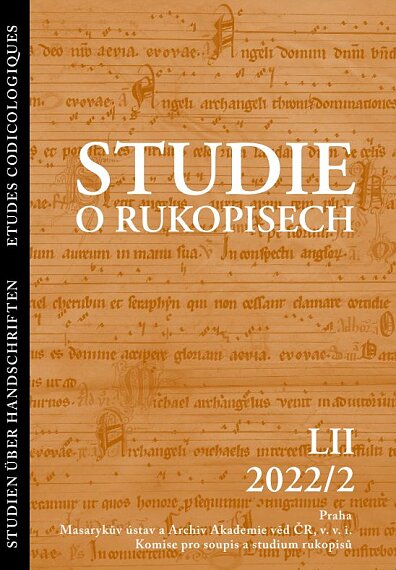 Studie o rukopisech 2/2022