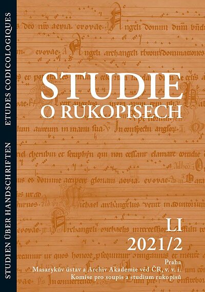 Studie o rukopisech LI 2021/2