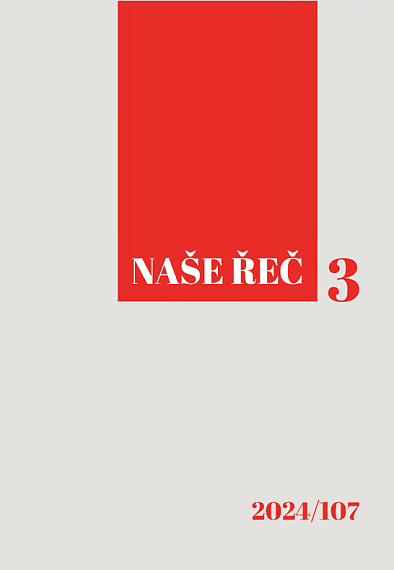Naše řeč 3/2024