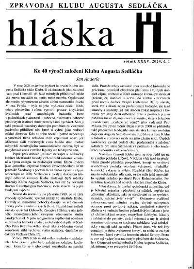 Hláska 1/2024