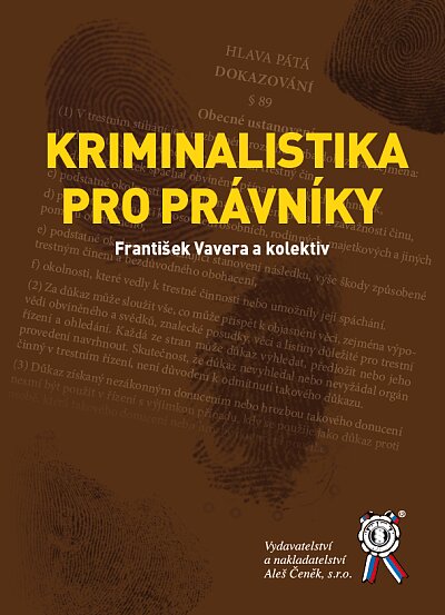 Kriminalistika pro právníky