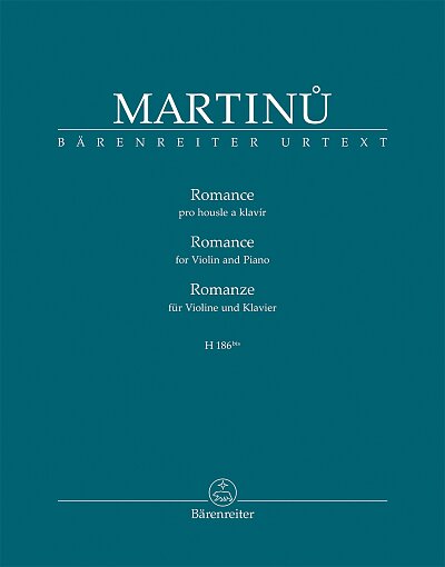 Martinů: Romance pro housle a klavír BA11581