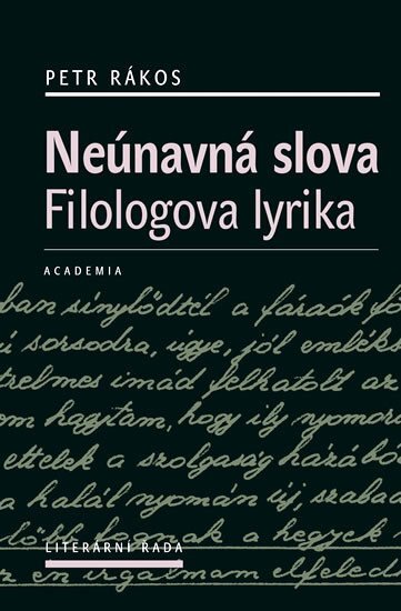 Neúnavná slova Filologova lyrika