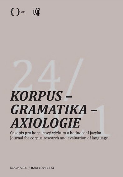 Korpus-gramatika-axiologie 24/2021