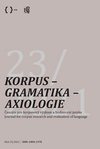 Korpus-gramatika-axiologie 23/2021