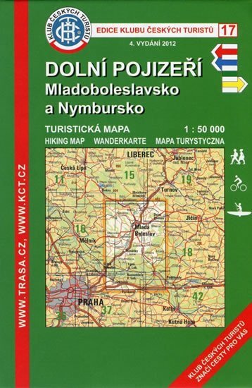 Dolní Pojizeří Mladoboleslavsko a Nymbursko 1:50 000