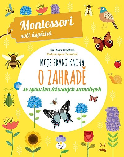 Moje první kniha o zahradě Montessori svět úspěchů