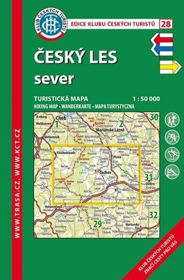 Český les sever 1:50 000