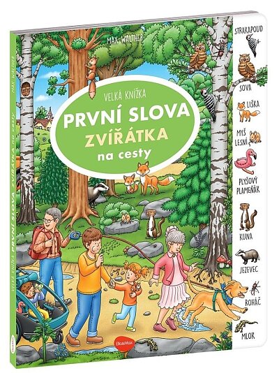 Velká knížka PRVNÍ SLOVA ZVÍŘÁTKA na cesty