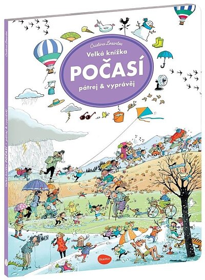 Velká knížka POČASÍ – Pátrej & vyprávěj