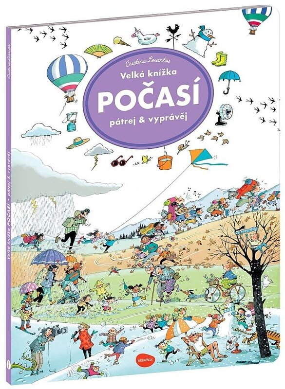 Velká knížka POČASÍ – Pátrej & vyprávěj