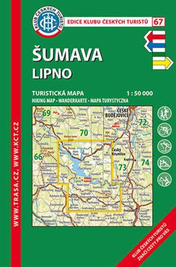 Šumava Lipno 1:50 000 , 8.vyd.
