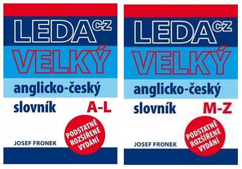 Velký anglicko-český slovník A-L + M-Z