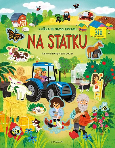 Knížka se samolepkami Na Statku
