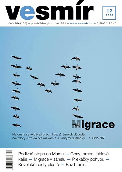 Vesmír 12/2025