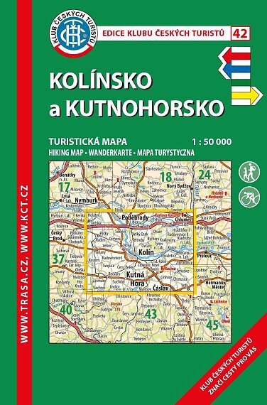 Kolínsko a Kutnohorsko 1:50 000