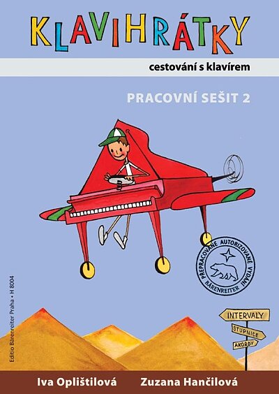 Klavihrátky - cestováni s klavírem / pracovní sešit 2 (H8004)