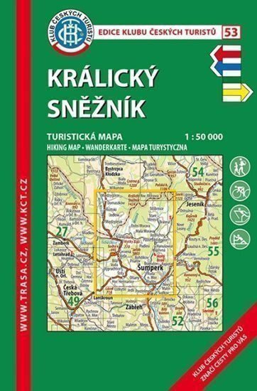 Kralický Sněžník 1:50 000
