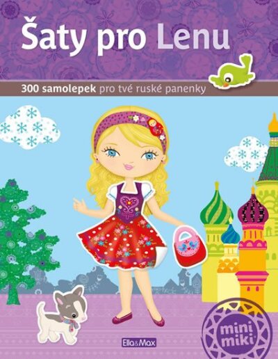 Šaty pro Lenu 300 samolepek