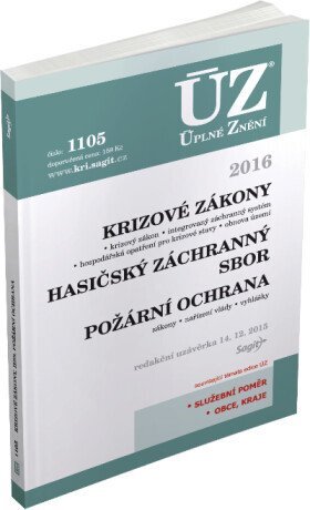 ÚZ 1662 Krizová legislativa, HZS, Požární ochrana