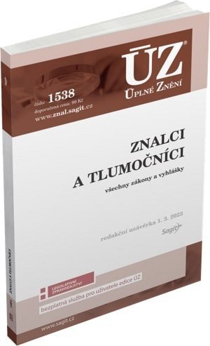 ÚZ 1661 Znalci, soudní tlumočníci a překladatelé