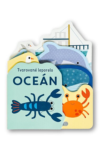 Tvarované leporelo oceán