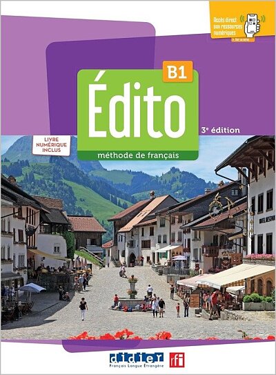 Édito B1 Méthode de francais 3e édition