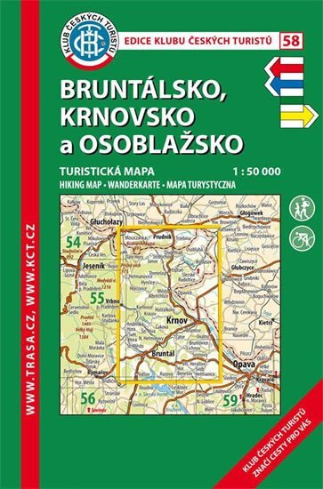 Bruntálsko, Krnovsko a Osoblažsko 1:50 000