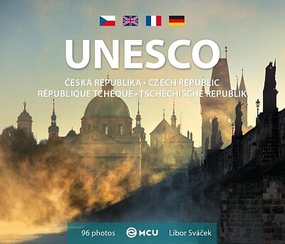 UNESCO - Česká republika, malá/česky, anglicky, francouzsky, německy