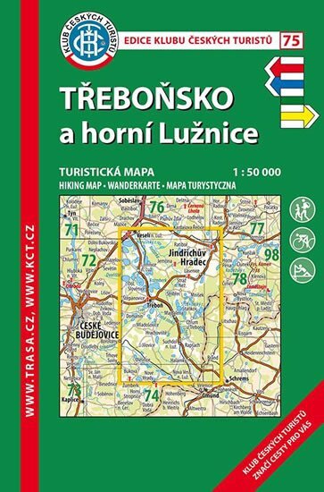 Třeboňsko a horní Lužnice 1:50 000