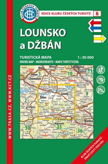 Lounsko a Džbán 1 : 50 000