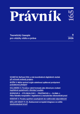 Právník 8/2026