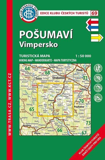 Pošumaví Vimpersko 1:50 000 7.vyd.