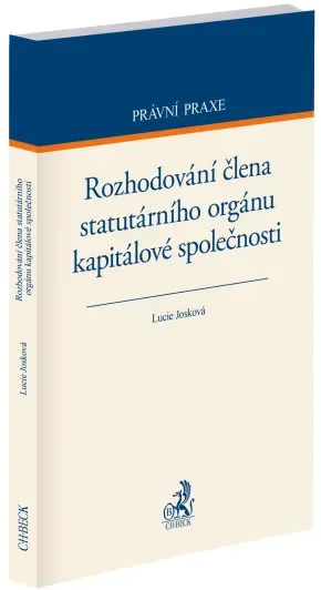 Rozhodování člena statutárního orgánu kapitálové společnosti  PP106