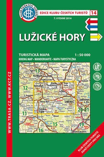 Lužické hory 1:50 000 8. vyd.