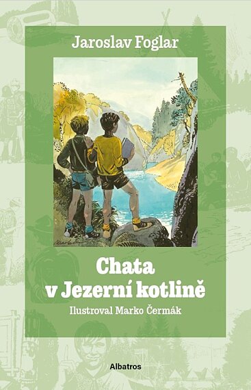 Chata v jezerní kotlině