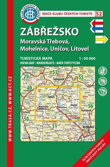 Zábřežsko 1:50 000 KČT 5. vydání