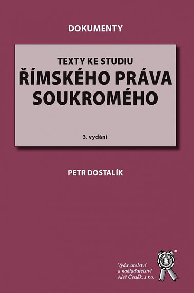 Texty ke studiu římského práva soukromého