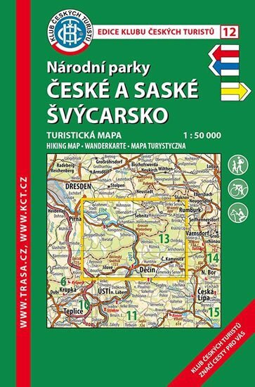 Národní parky České a Saské Švýcarsko 1:50 000
