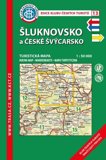 Šluknovsko a České Švýcarsko 1:50 000