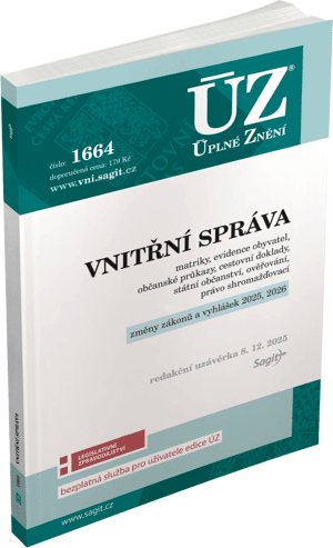ÚZ 1664 Vnitřní správa