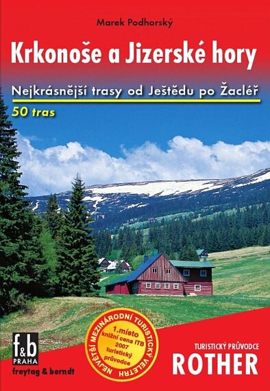 Krkonoše a Jizerské hory Turistický průvodce Rother