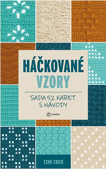 Háčkované vzory - sada 52 karet s návody