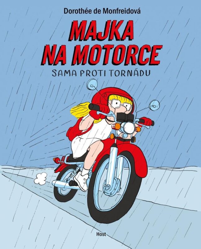 Majka na motorce. Sama proti tornádu