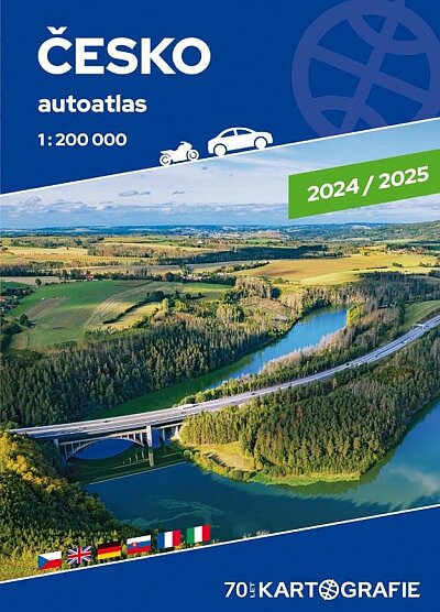 Česko autoatlas 1:200 000 2024/2025