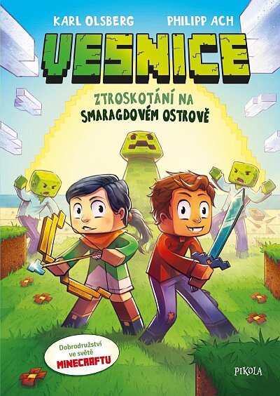 Minecraft Vesnice 1: Ztroskotání na Smaragdovém ostrově