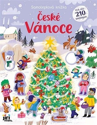 Samolepková knížka České Vánoce